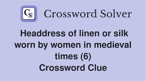 Silk wrap from Chanel maybe being worn Crossword Clue